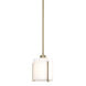 Hubbardton Forge Exos 1 Light 6 inch Soft Gold Mini Pendant Ceiling Light, Small 187650-1140 - Open Box