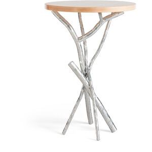 Brindille 18 inch Ink Accent Table in Maple Natural