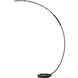 Glissade 80 inch 16.80 watt Ink Arc Floor Lamp Portable Light
