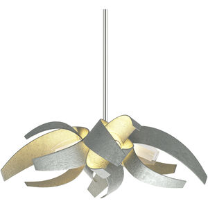 Hubbardton Forge Corona 4 Light 18.25 inch Vintage Platinum Dining Pendant Ceiling Light, Small 136500-1083 - Open Box