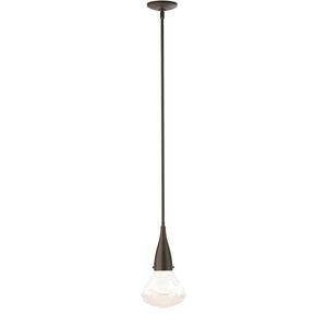 Fritz 1 Light 8.3 inch Bronze Mini Pendant Ceiling Light, Large