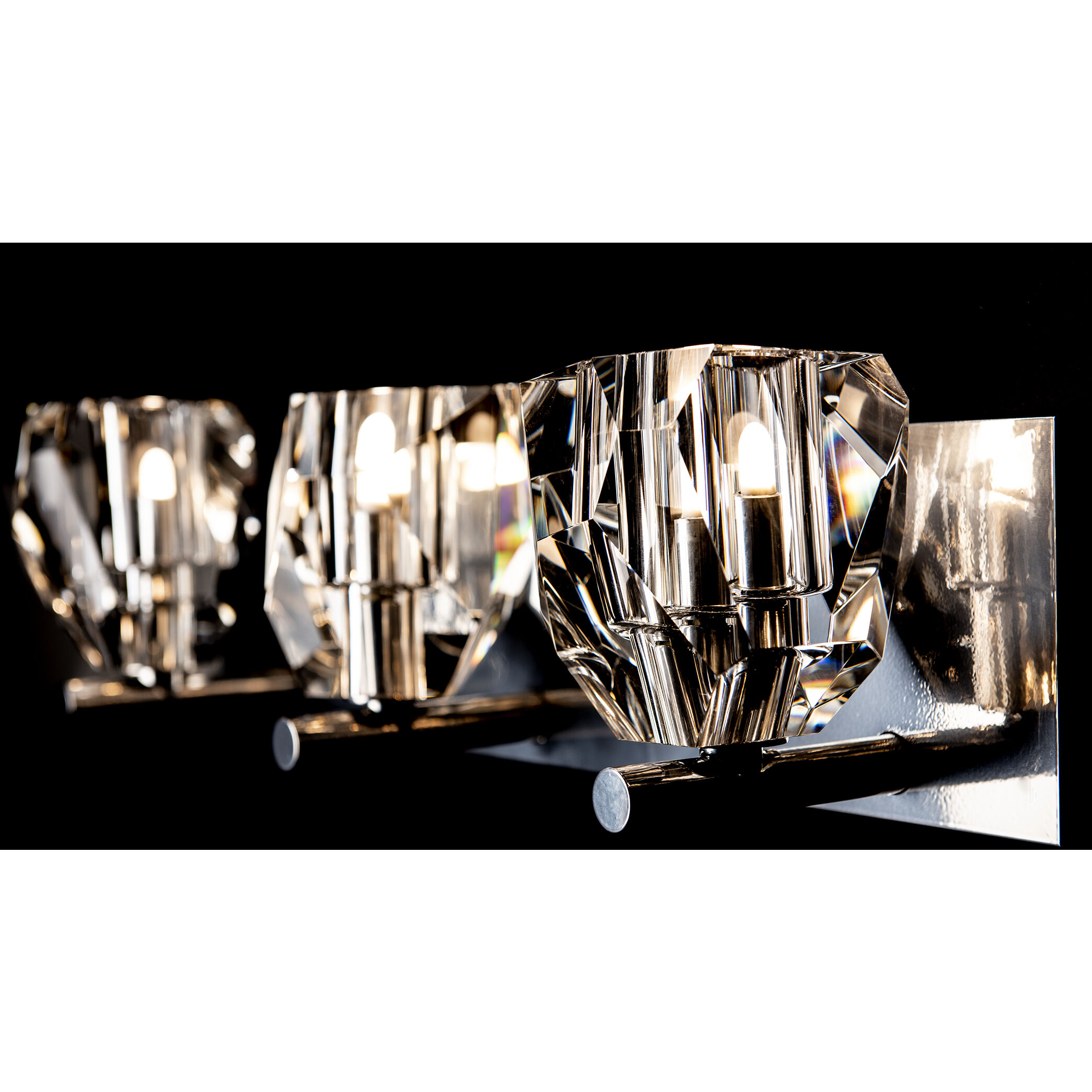 Gatsby 3 Light 21 inch Sterling Bath Sconce Wall Light - Open Box