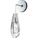 Luma 1 Light 5.5 inch Sterling Sconce Wall Light, Low Voltage