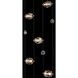 Gatsby LED 27.5 inch Modern Brass Floor-to-Ceiling Plug-in Lamp Ceiling Light