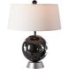 Pangea 27.3 inch 60 watt Soft Gold and Oil Rubbed Bronze Table Lamp Portable Light in Soft Gold/Oil Rubbed Bronze