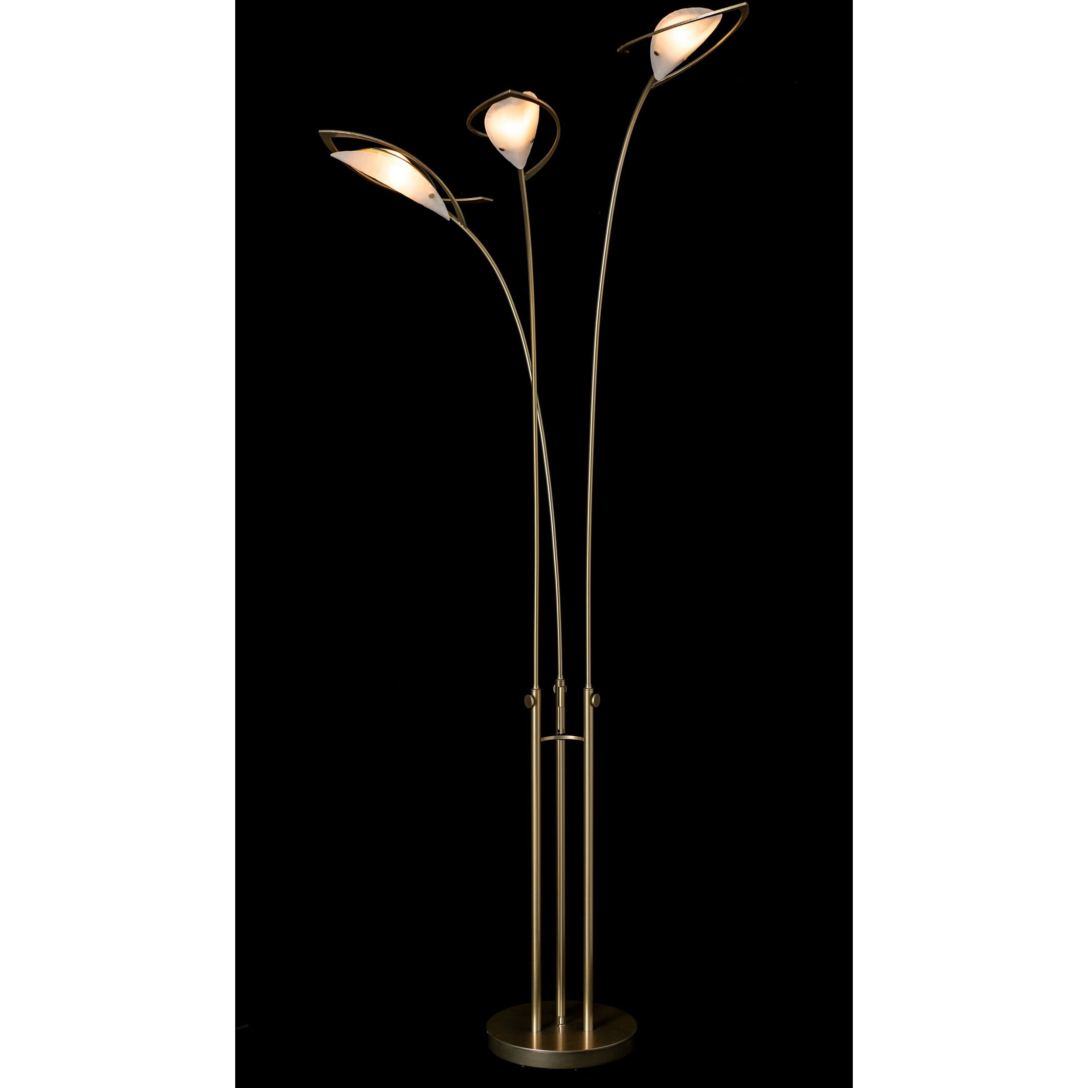 Aerial 79.4 inch 60 watt Modern Brass Torchiere Portable Light - Open Box