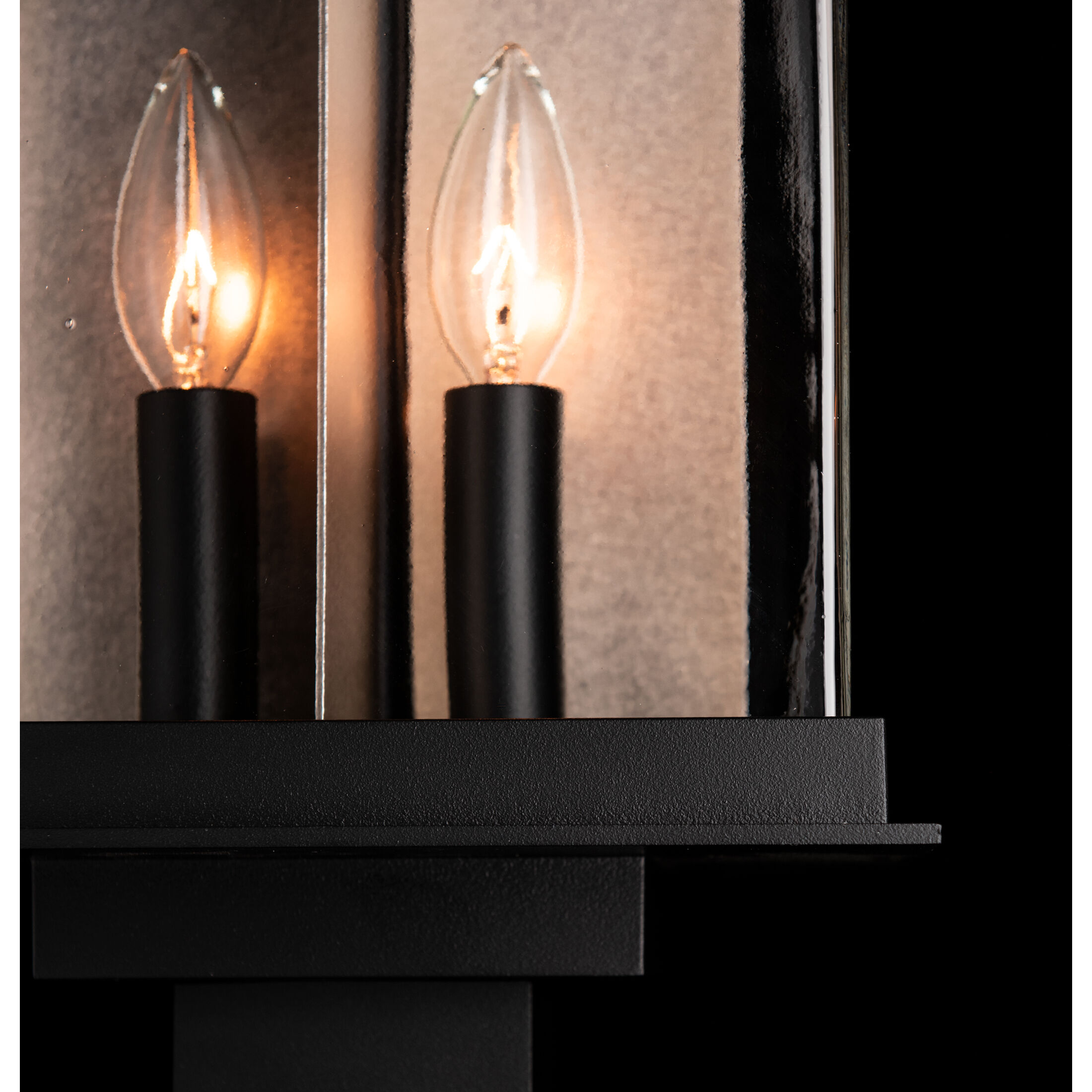 Kingston 4 Light 20.1 inch Coastal Black and Translucent Soft Gold Outdoor Post Light in Coastal Black/Translucent Soft Gold