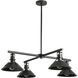 Henry 4 Light 36 inch Coastal Black Outdoor Pendant