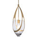 Vaso 1 Light 10.9 inch White Pendant Ceiling Light