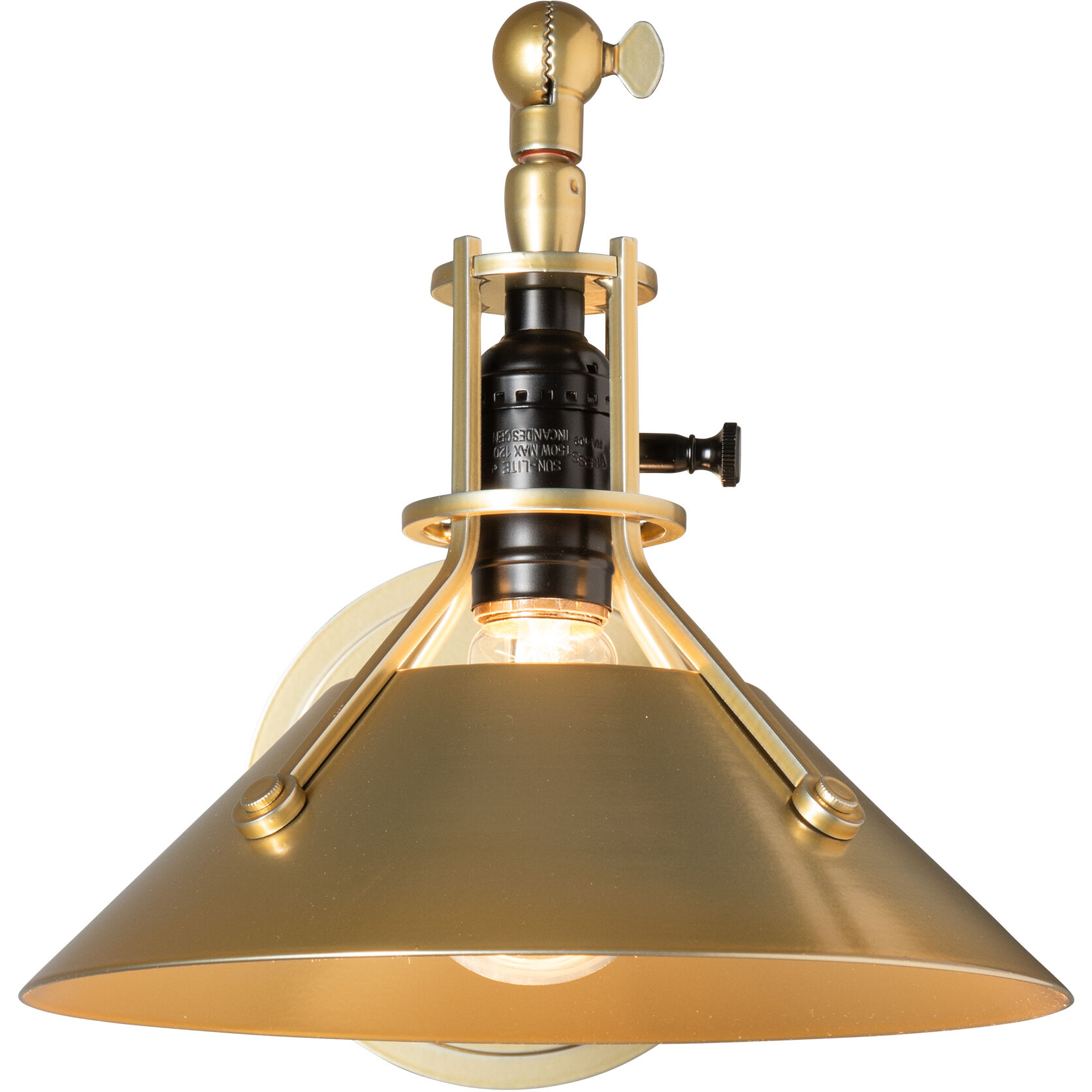 Henry 21 inch 60.00 watt Modern Brass Swing Arm Wall Sconce Wall Light