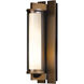 Fuse 1 Light 17 inch Coastal Bronze Outdoor Sconce - Open Box