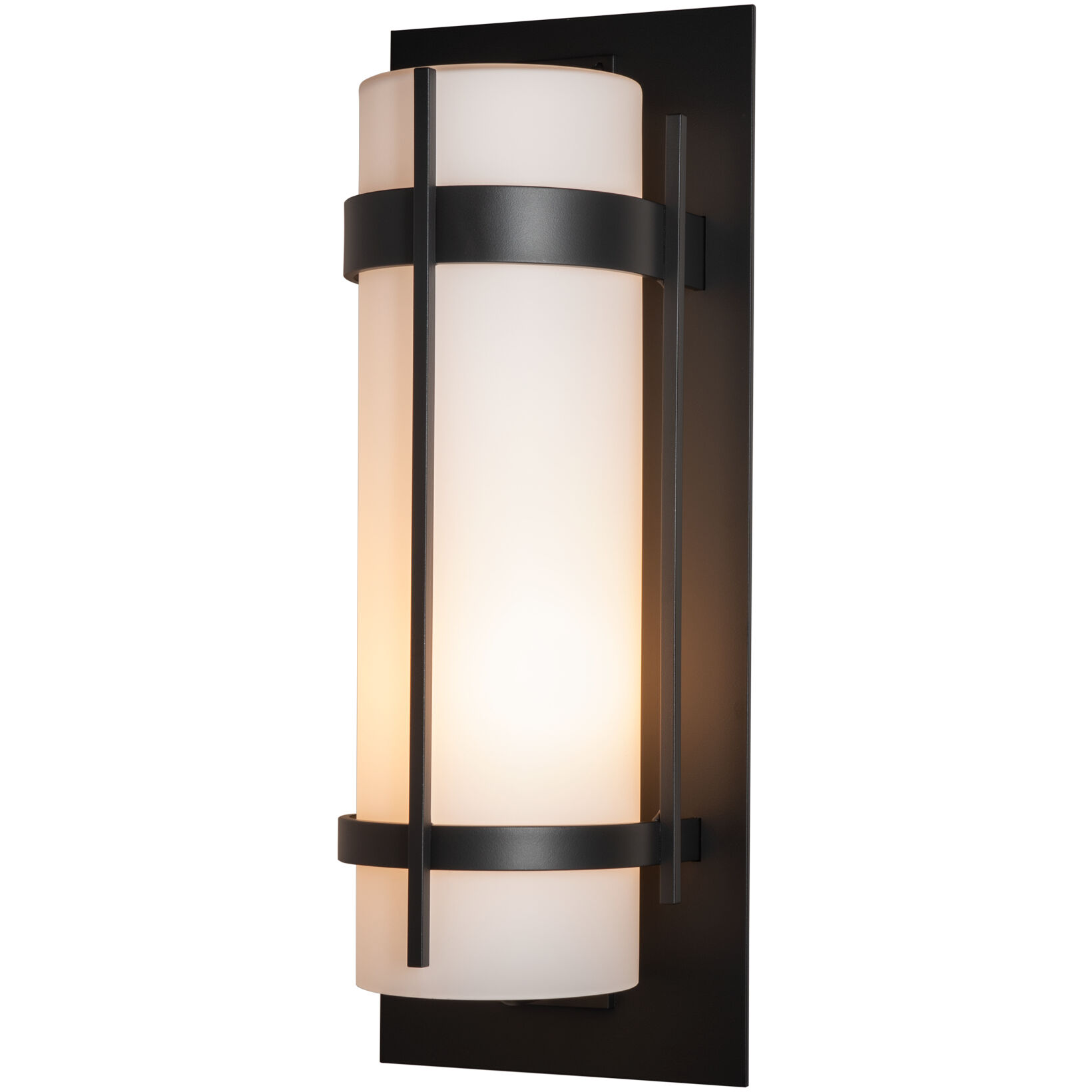 Banded 1 Light 25.9 inch Coastal Black Outdoor Sconce, Extra Large