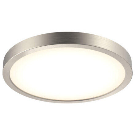 Delta 1 Light 10 inch White Flushmount Ceiling Light