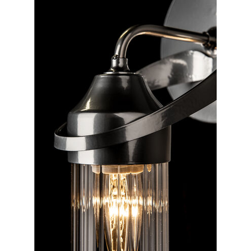 Bow 1 Light 5.8 inch Sterling Bath Sconce Wall Light