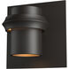 Twilight 1 Light 7.1 inch Coastal Oil Rubbed Bronze Outdoor Sconce, Small