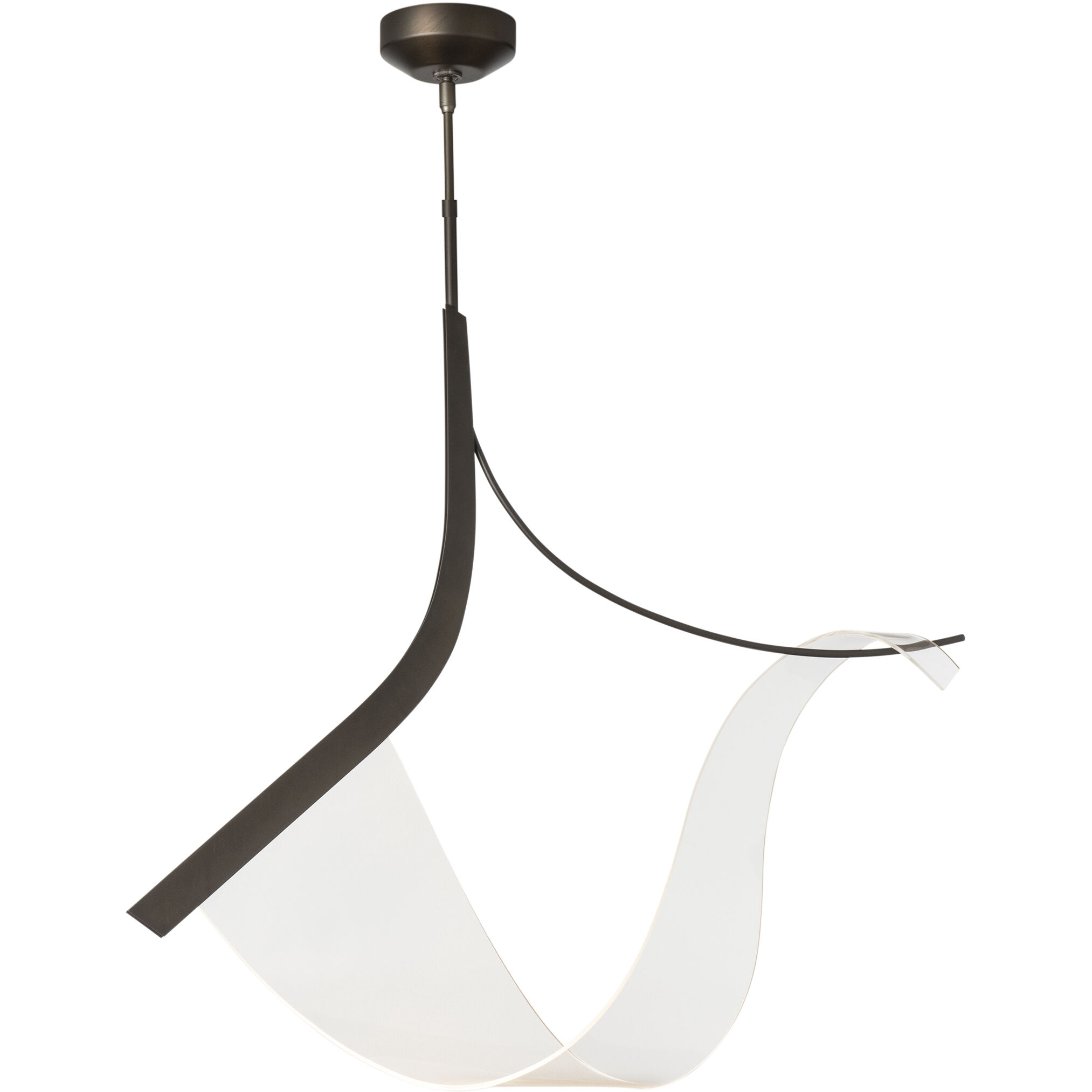 Sling LED 34.2 inch Dark Smoke Pendant Ceiling Light