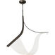 Sling LED 34.2 inch Dark Smoke Pendant Ceiling Light