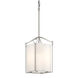 Bow 1 Light 9.8 inch Vintage Platinum Mini Pendant Ceiling Light, Tall - Open Box