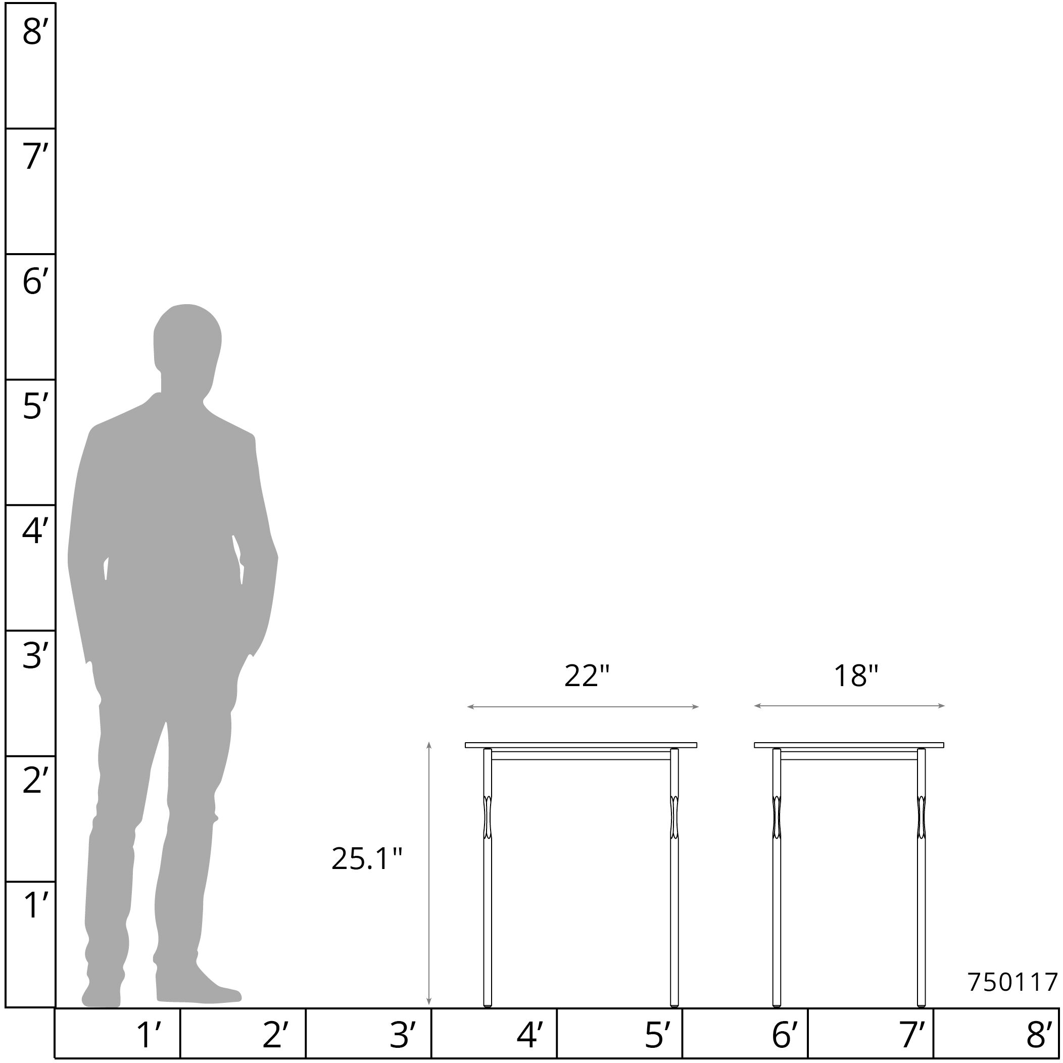 Equus 25.1 X 22 inch Modern Brass and Modern Brass Side Table in Leather Black