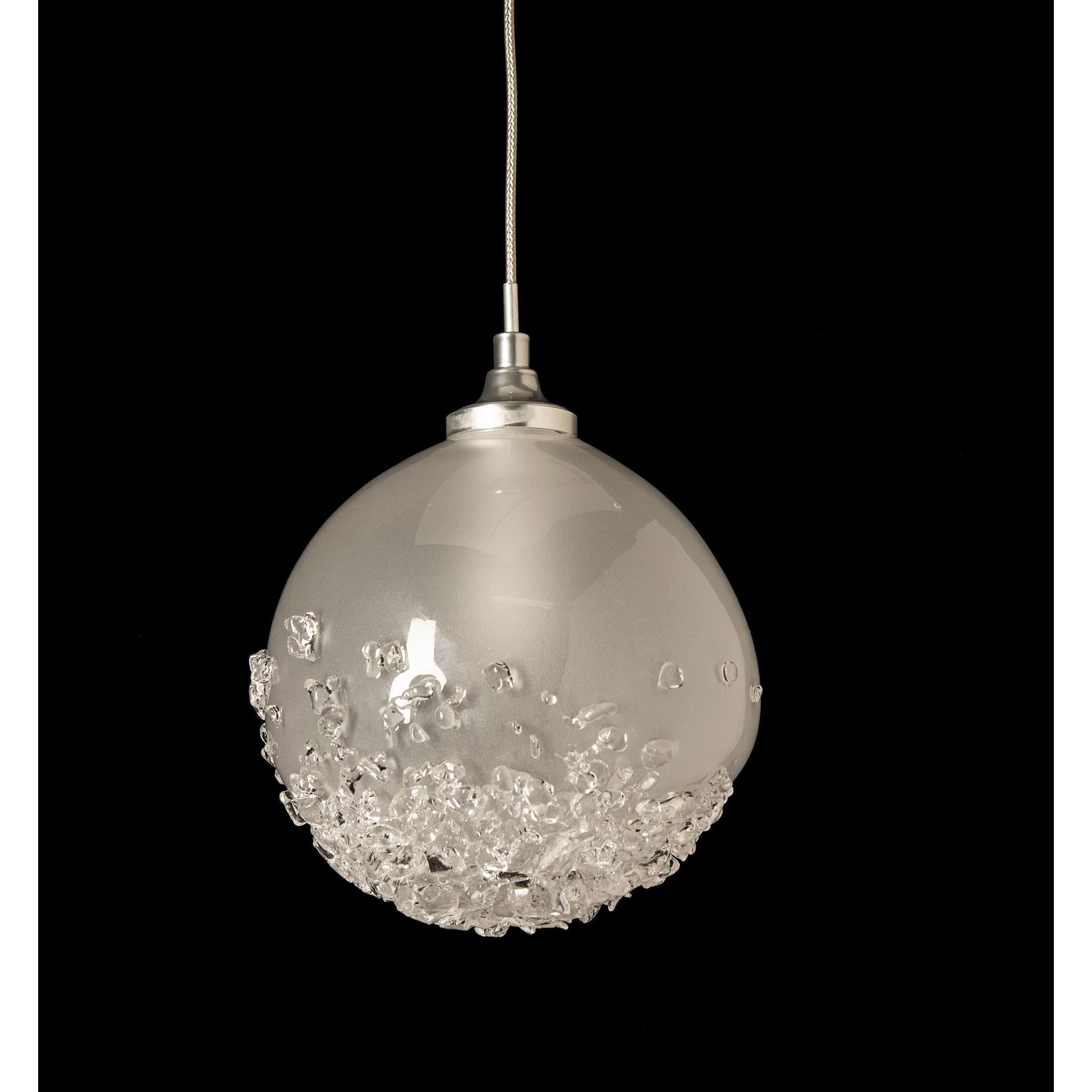 Fritz 1 Light 5.5 inch Sterling Mini Pendant Ceiling Light - Open Box