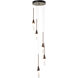 Lilium 5 Light 12.3 inch Bronze Multi-Light Pendant Ceiling Light