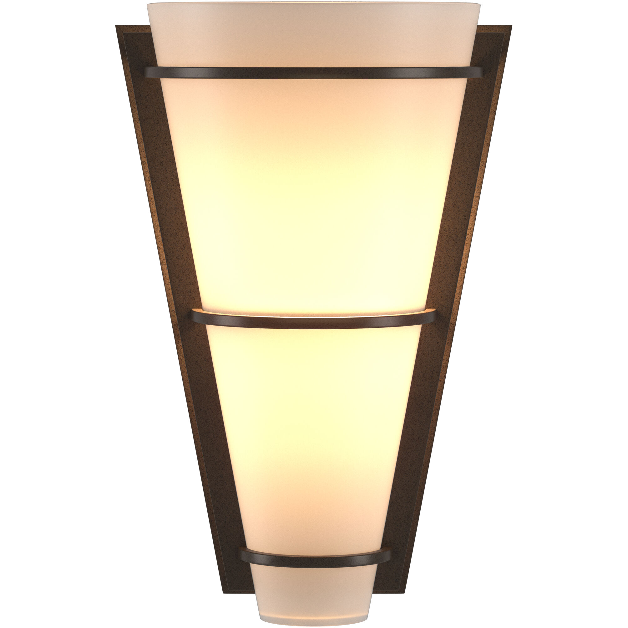 Suspended Half Cone 1 Light 6.5 inch Bronze ADA Sconce Wall Light