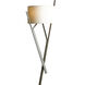 Arbo 2 Light 10 inch Dark Smoke ADA Sconce Wall Light in Natural Anna