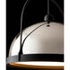 Atlas 1 Light 21.2 inch Mahogany/Dark Smoke Pendant Ceiling Light - Open Box