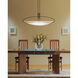 Mackintosh 2 Light 41 inch Dark Smoke Pendant Ceiling Light, Large