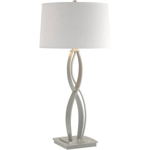 Almost Infinity 31 inch 150 watt Vintage Platinum Table Lamp Portable Light in Natural Anna, Tall