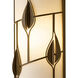 Alison's Leaves 1 Light 7.5 inch Dark Smoke ADA Sconce Wall Light