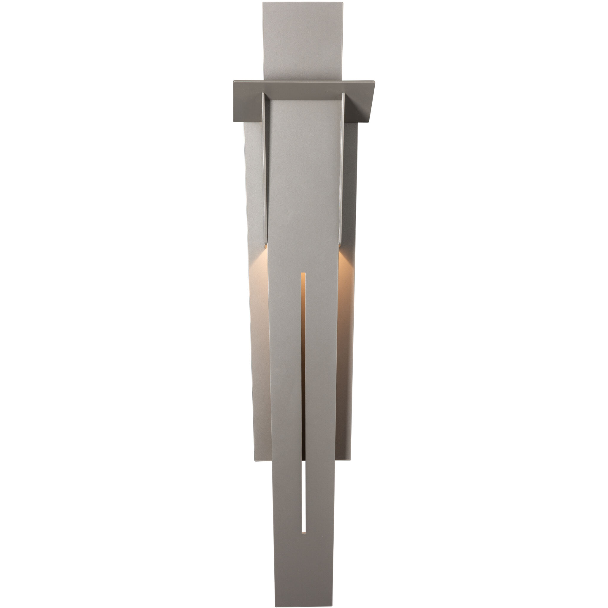 Linea 2 Light 31.3 inch Coastal Burnished Steel Outdoor Wall Sconce