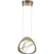 Venn LED 12.9 inch Soft Gold Pendant Ceiling Light