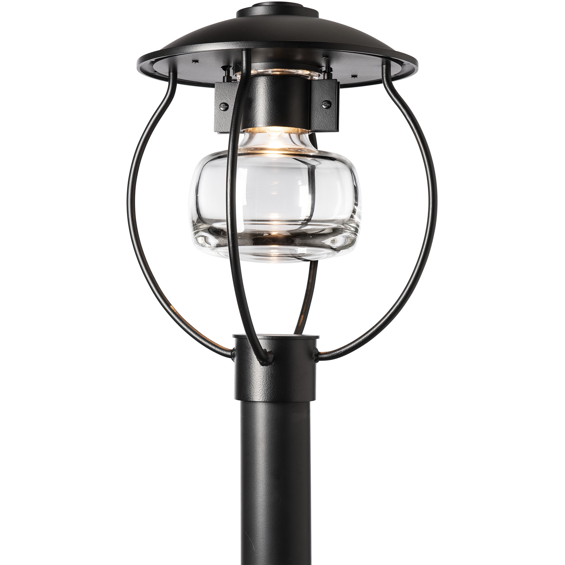 Mason 1 Light 17 inch Coastal Black Outdoor Post Light