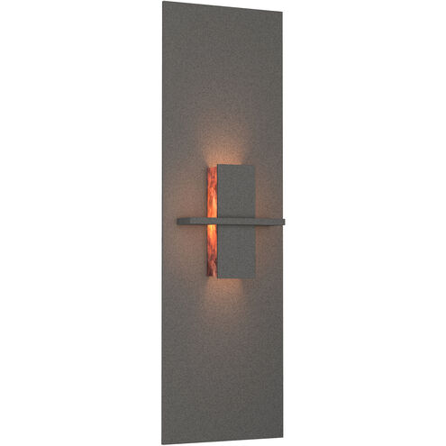 Aperture 1 Light 6.5 inch Natural Iron ADA Vertical Sconce Wall Light in Topaz
