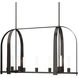 Triomphe 9 Light 41 inch Oil Rubbed Bronze Linear Pendant Ceiling Light