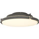 Metra LED 24.3 inch Natural Iron Flush Mount Ceiling Light