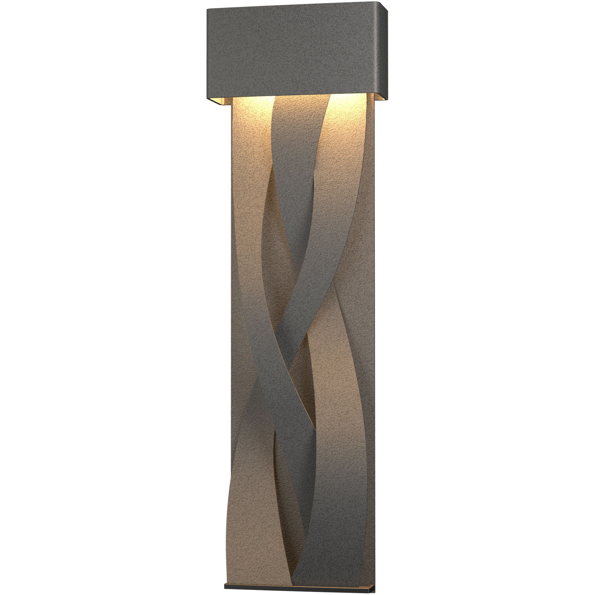 Tress LED 31.8 inch Coastal Natural Iron Outdoor Sconce, Large