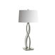 Almost Infinity 27 inch 150 watt Sterling Table Lamp Portable Light in Natural Anna