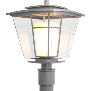 Beacon Hall 1 Light 18.1 inch Coastal Burnished Steel Outdoor Post Light