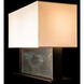 Horizon 20.6 inch 60.00 watt Oil Rubbed Bronze and Clear Steel Console Lamp Portable Light