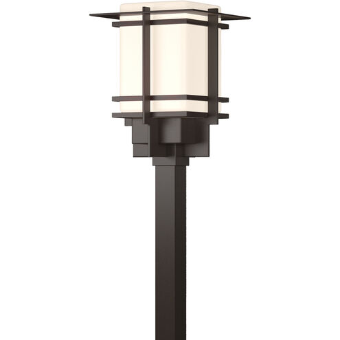 Tourou 1 Light 19.1 inch Coastal Dark Smoke Outdoor Post Light, Large