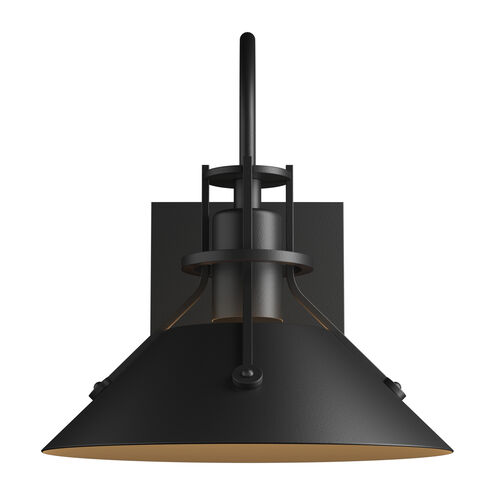 Henry 1 Light 10.5 inch Coastal Black Outdoor Sconce, Small