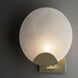 Callisto 1 Light 10 inch Modern Brass ADA Sconce Wall Light