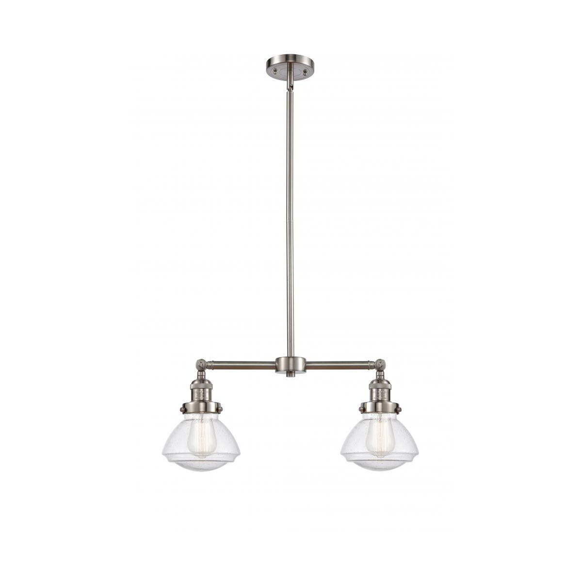 Franklin Restoration Olean 2 Light 21.75 inch Island Light