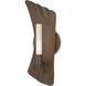 Crest LED 5.4 inch Bronze ADA Sconce Wall Light