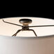 Cairn 32 inch 75.00 watt Dark Smoke Table Lamp Portable Light