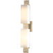 Oceanus 2 Light 23 inch Soft Gold ADA Sconce Wall Light