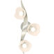 Mika LED 24 inch Sterling Sconce/Semi-Flush Wall Light, Large - Open Box