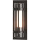 Torch 1 Light 20.8 inch Coastal White Outdoor Sconce, Large